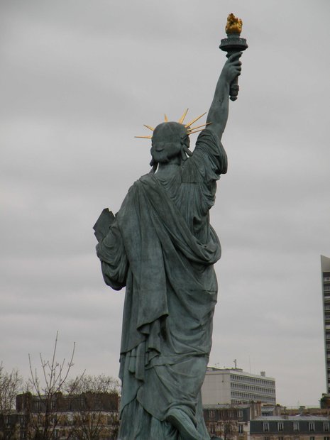  La flamme de la statue de la Liberté